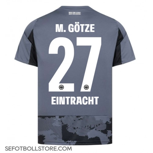 Eintracht Frankfurt Mario Gotze #27 Replika Tredje Tröja 2025-26 Kortärmad Eintracht Frankfurt Mario Gotze #27 Replika Tredje Tröja 2025-26 Kortärmad